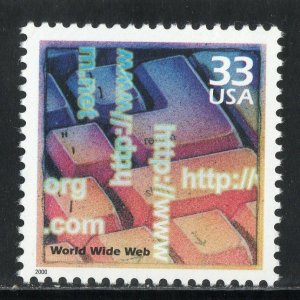 3191n ** WORLD WIDE WEB ** U.S. Postage Stamp MNH