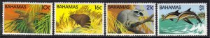 Bahamas 1982 QE2 Set Animals Wildlife 2nd Series Umm SG 626 - 629 ( J1145 )