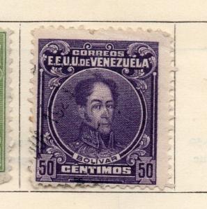 Venezuela 1914-15 Early Issue Fine Used 50c. 268495