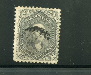 UNITED STATES 24c WASHINGTON SCOTT#70 USED (B)FRESH COLOR NO FAULTS--SCOTT $300