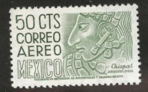 MEXICO Scott C220E MNH** 1955 airmail stamp CV$0.90