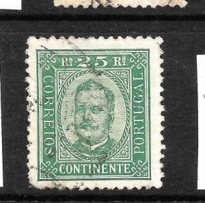 PORTUGAL 1892-94  25r  KC   FU  P11 1/2  SG 274