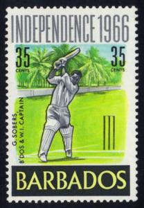 Barbados #292 Garfield Sobers - Cricket; MNH (3Stars)