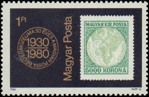 1980 Hungary #2647, Complete Set, Never Hinged