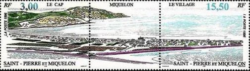 Scott #630a View of Miquelon MNH