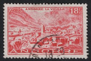 French Andorra SC# 122 Used - S17967