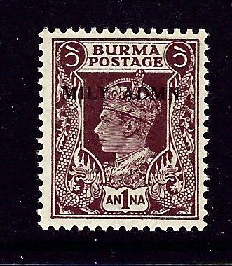 Burma 39 MH 1945 Overprint