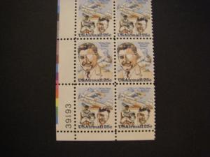 Scott C96a, 25c Wiley Post, PB20 #39193 LL, MNH Airmail Beauty