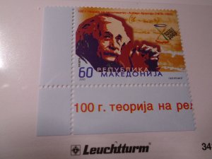 Maceonia  #  341   MNH   Albert Einstein