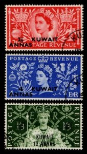 Kuwait #113-115 used