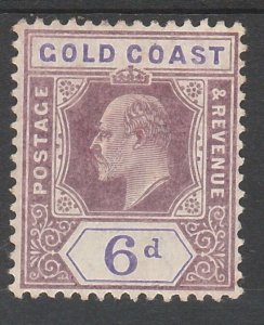 GOLD COAST 1904 KEVII 6D WMK MULTI CROWN CA