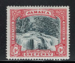 Jamaica 1901 Llandovery Falls 1p Scott # 32 MH