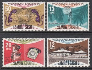 Samoa 454-457 MNH VF