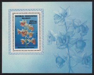 Malagasy Rep. Orchids MS 1984 MNH SC#708 SG#MS534