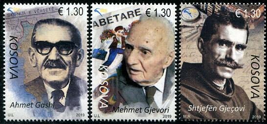 HERRICKSTAMP NEW ISSUES KOSOVO Famous Persons 2019