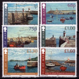 ZAYIX Isle of Man 1493-1498 MNH Lighthouses Ships Boats 073123SM24M