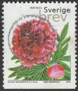 Sweden, #2417d Used From 2001