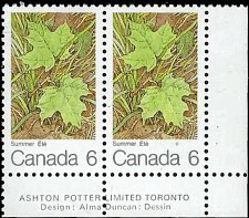 CANADA   #536 MNH PAIR (2)