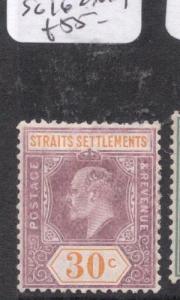 Malaya Straits SG 162 MOG (1dlb)