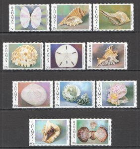 B1592 1996 Bahamas Fish & Marine Life Seashells Mnh