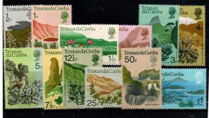 Tristan Da Cunha 162-173 Set Mint never hinged