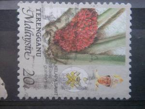 TRENGGANU, 1986, used 20c, Agriculture Scott 115