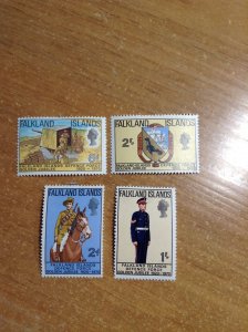 Falkland Islands  # 188-91  MH