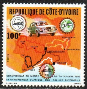 Ivory Coast Sc #702 MNH