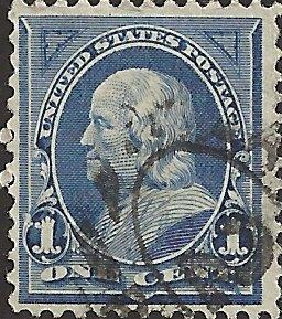 # 247 BLUE USED BEN FRANKLIN