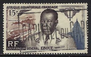 French Equatorial Africa C42 VFU 404A