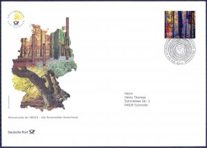 Germany 2014 UNESCO World Heritage Forests Mi. 3052 FDC