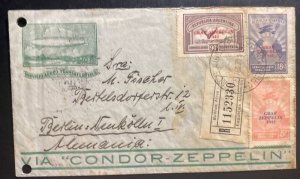 1932 Buenos Aires Argentina Graf Zeppelin LZ 127 Cover to Berlin Germany Condor