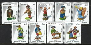 MONACO #1448-56 MINT, VF, NH  PRICED AT 1/2 CATALOG!