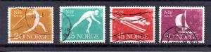 Norway 389-392 used