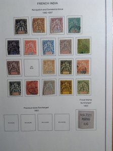 French India  Lot #1    1-10/12-19/24-89/94-95/97-115  MH
