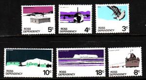 Ross Dependencies L9-L14 MNH VF