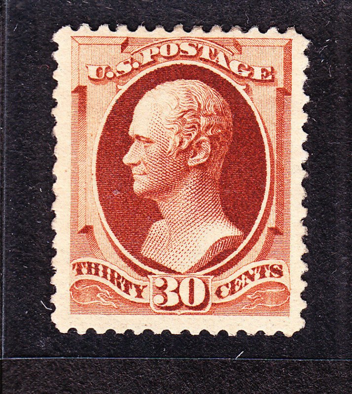 US 217 30c Hamilton Mint F-VF OG H SCV $215