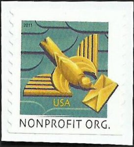 # 4495 USED ART DECO BIRD