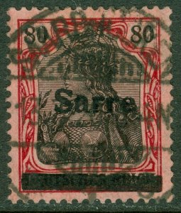 EDW1949SELL : SAAR 1920 Scott #16 Very Fine, Used. Nice Saar cancel. Cat $290.00