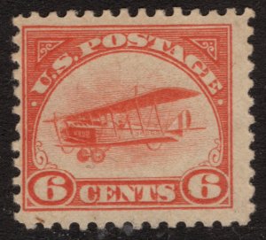 MH 1918 Curtiss Jenny 6c Airmail Postage Stamp, Scott #C1*