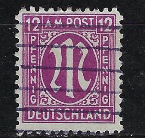 Germany AM Post Scott # 3N8, used