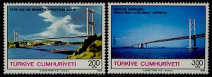 Turkey 2411-2 MNH Bridge