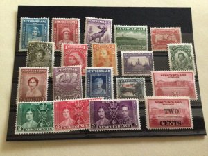 Newfoundland mounted mint stamps  A13226