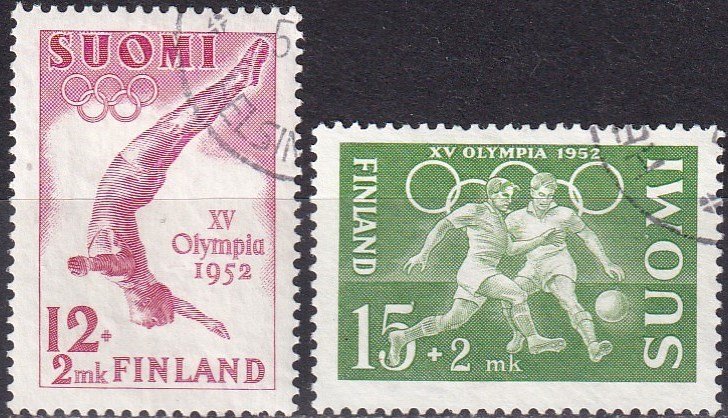 Finland #B110-11  F-VF Used CV $4.00 (Z2964)