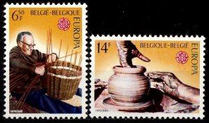 Belgium 1976 S.G. 2427-2428 MNH (1550)