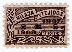 (I.B) Mexico Revenue : Yarn & Fabric Tax $1 (Hilaza y Tejidos)