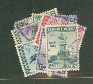 Venezuela #C127-C135