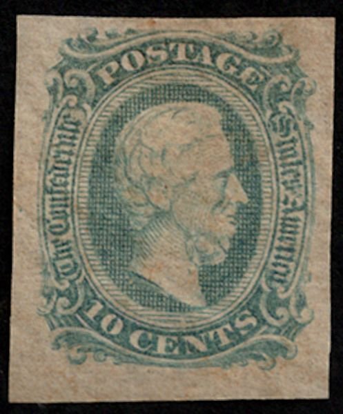 US #CONFED US #11 VF/XF mint hinged four nice margins,  great color,  VERY FR...