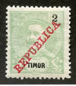 Timor, Scott #108, Unused, Hinged