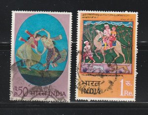 India 578-579 U Indian Miniatures
